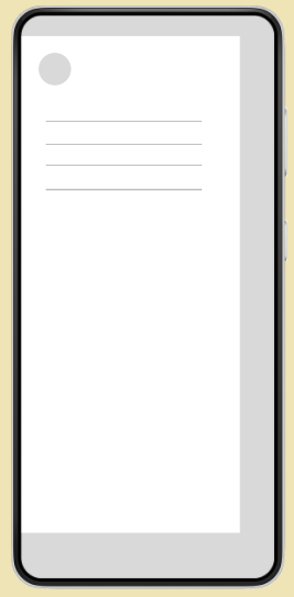 Wireframe navigation page