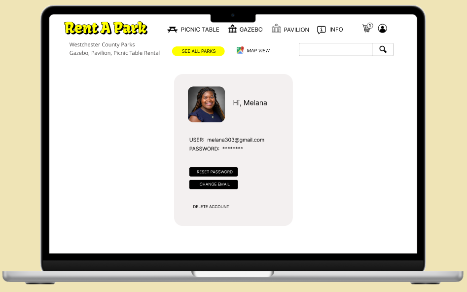 Prototype User Page Image