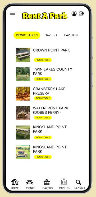 Mobile Amenities Prototype
